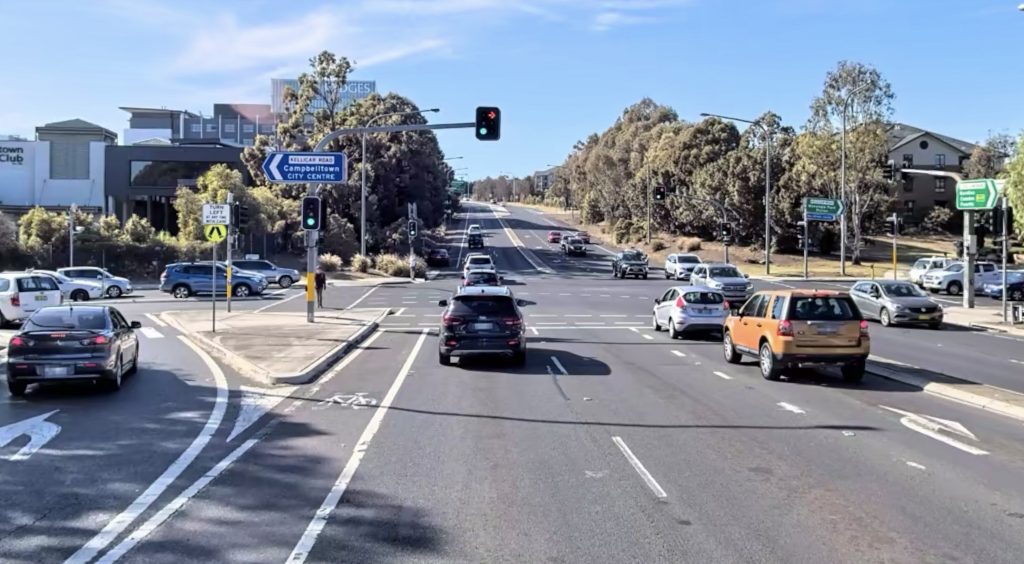 Concept Driving Service Area Campbelltown